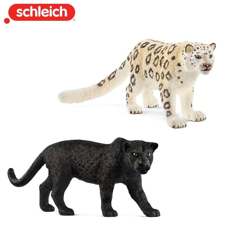 シュライヒ ワイルドライフ ブラックパンサー・ユキヒョウ