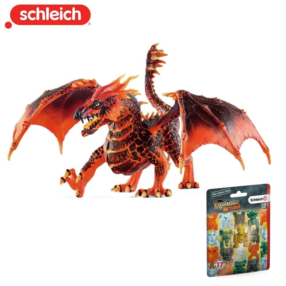 シュライヒ エルドラド ラヴァドラゴン＋ミニクリーチャー
