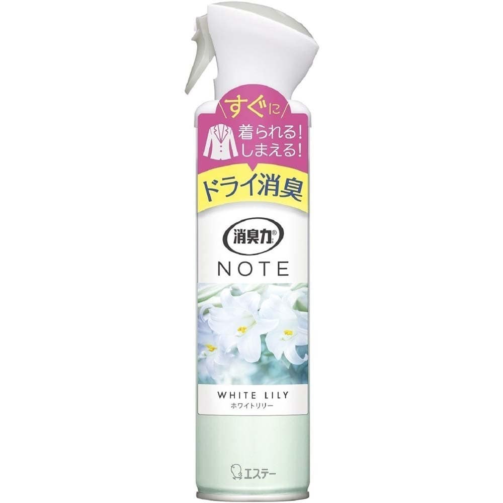 消臭力 NOTE 消臭力 NOTE 衣類用スプレー 240mL ホワイトリリー