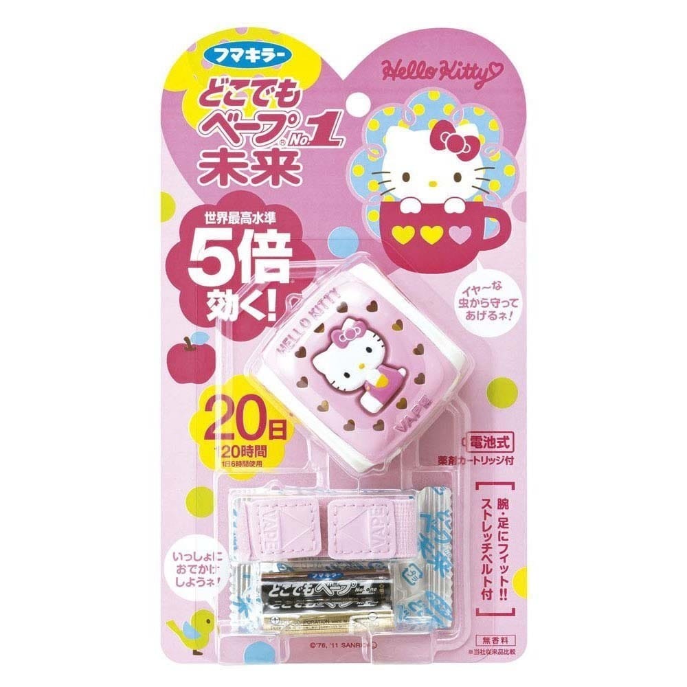 どこでもベープ未来 どこでもベープ No.1 未来セット ハローキティ 不快害虫用