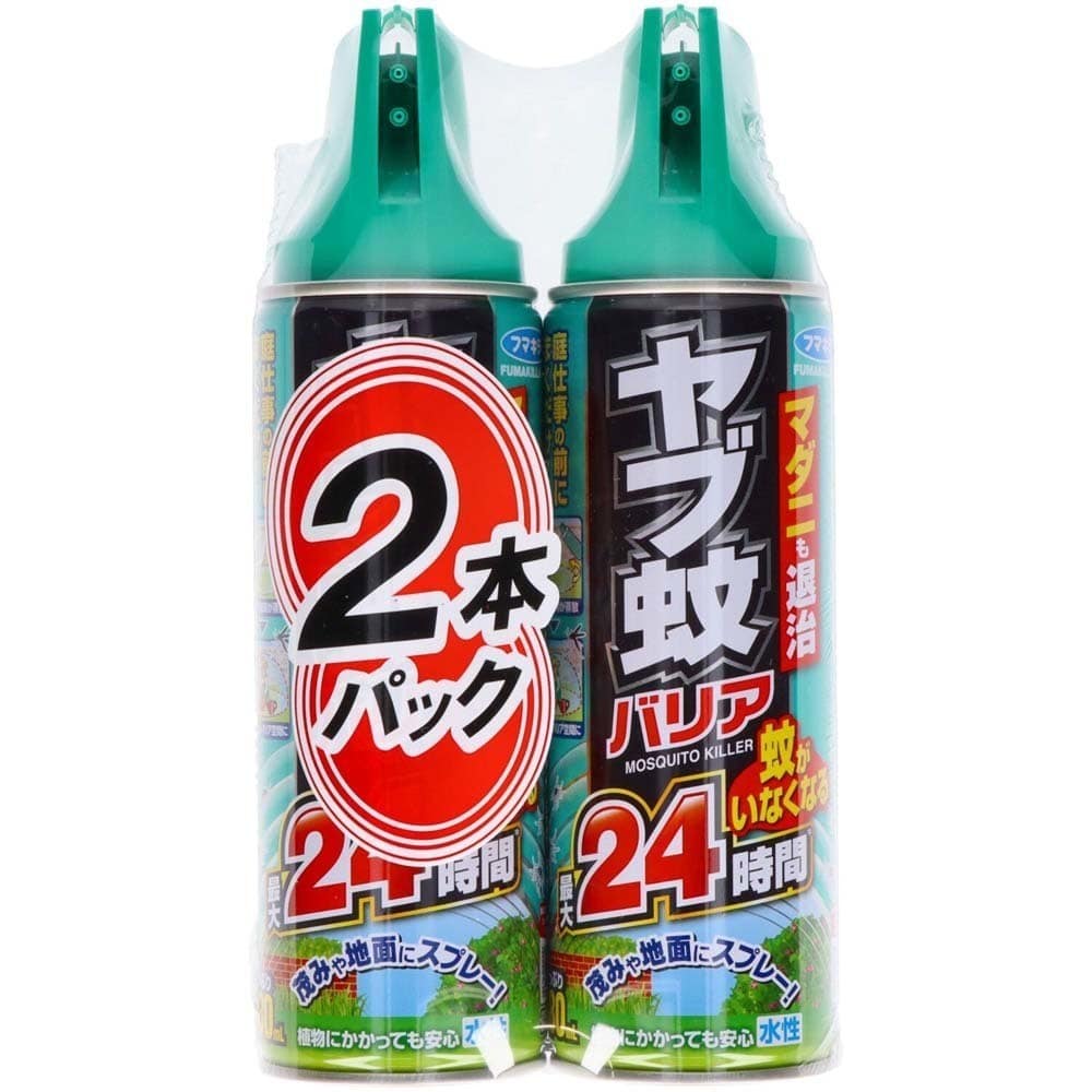 フマキラー ヤブ蚊バリア480ml 2本