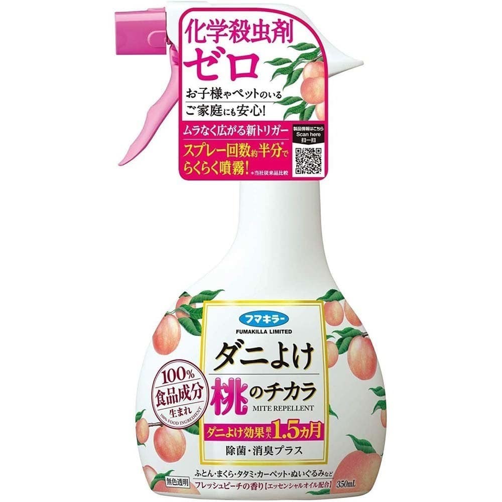 フマキラー ダニよけ桃のチカラ 350mL