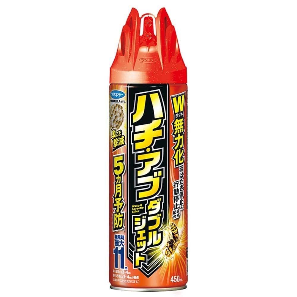 フマキラー ハチ・アブダブルジェット 450mL