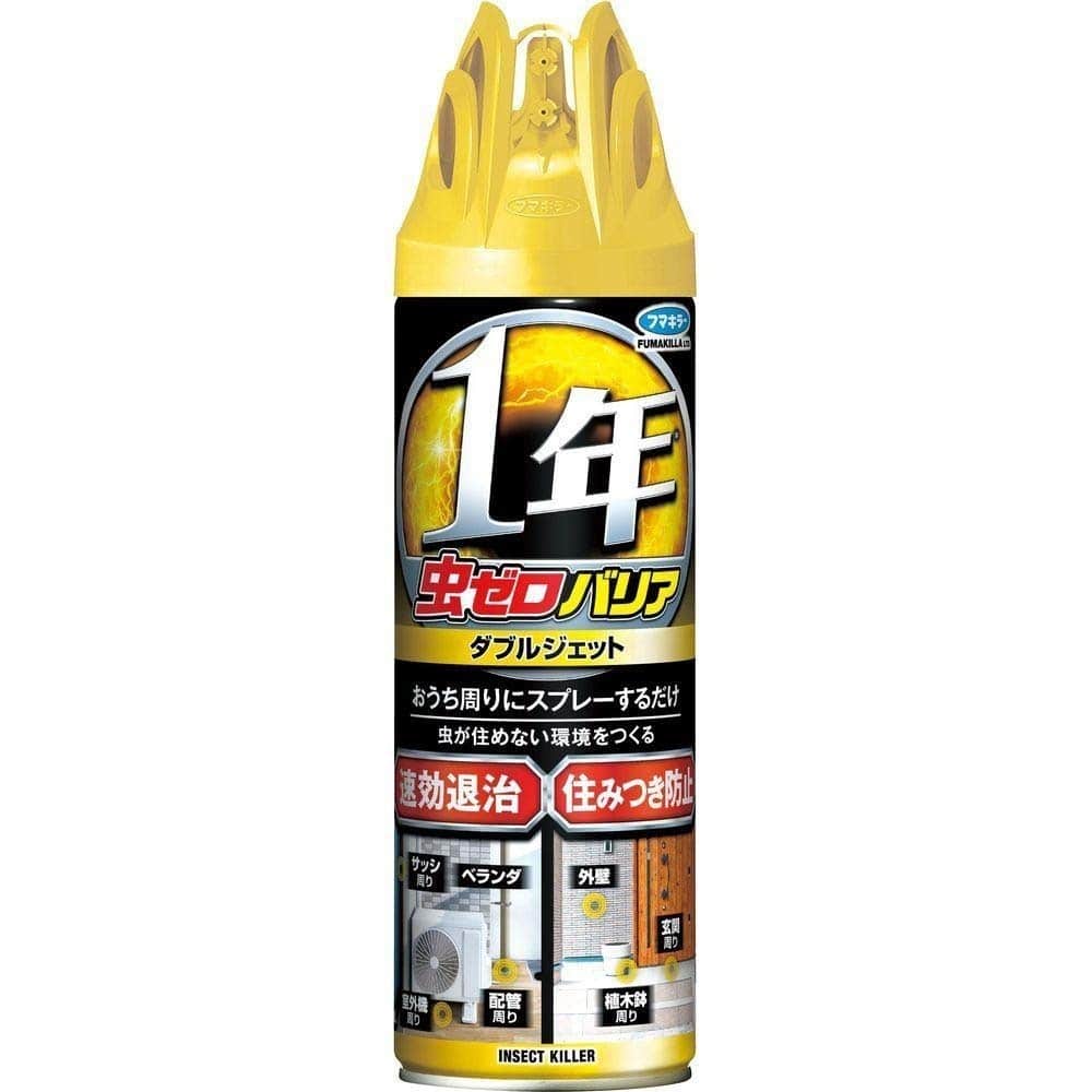 フマキラー 虫ゼロバリアダブルジェット 450mL