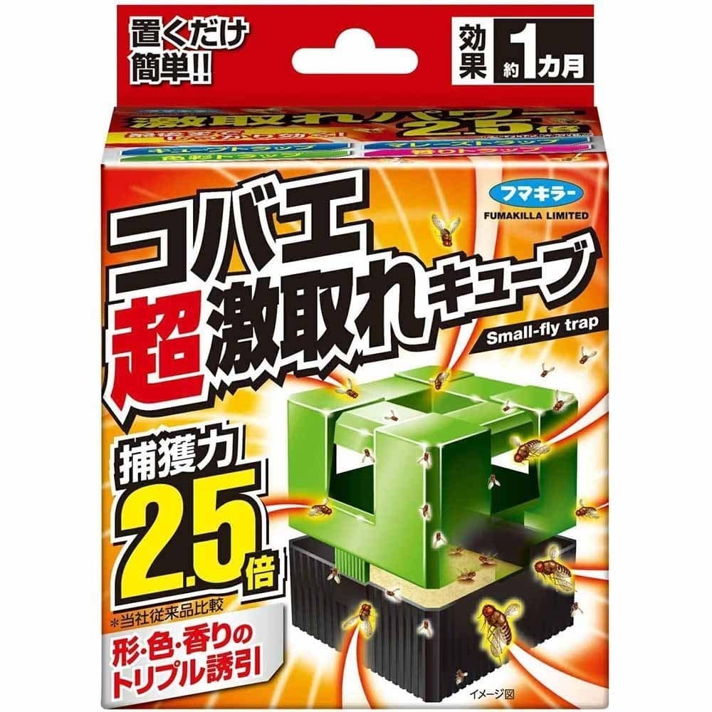 フマキラ－ フマキラ－ コバエ超激取れキュ－ブ