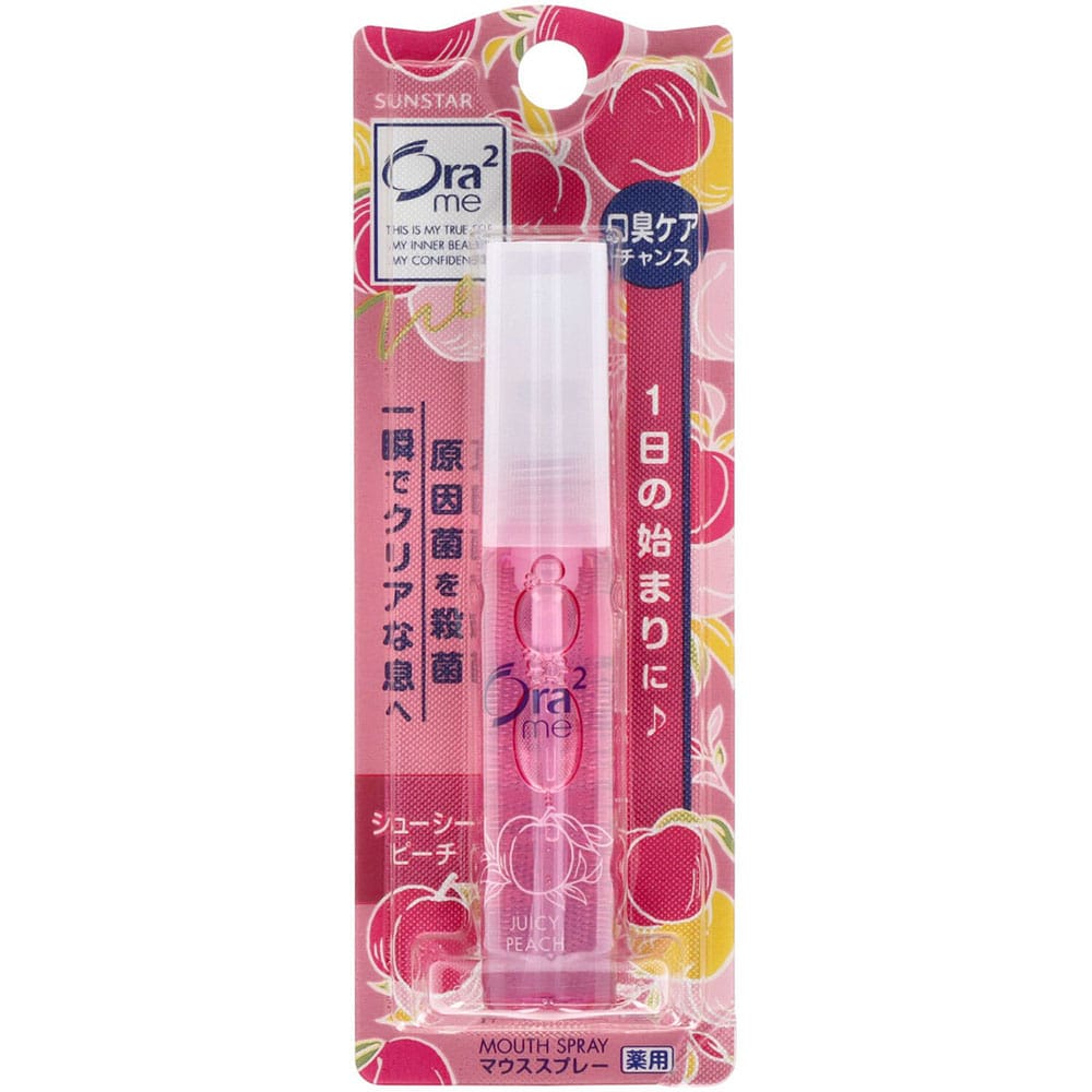 Ora2 オーラツーミー ブレスファイン マウススプレー 6ml 35306 ジューシーピーチ
