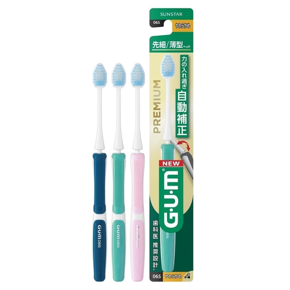 GUM 【12本セット】GUMプレミアムデンタルブラシ 1本 ＃06S
