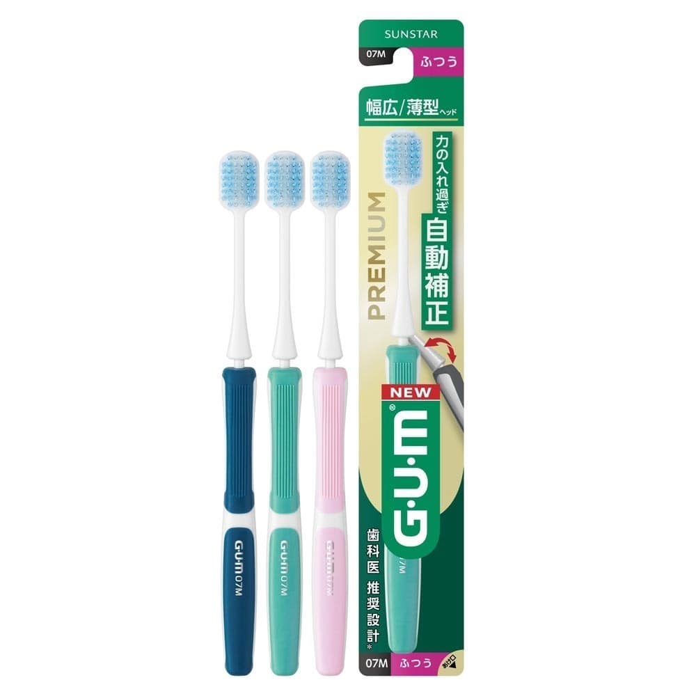 GUM 【12本セット】GUMプレミアムデンタルブラシ 1本 ＃07M