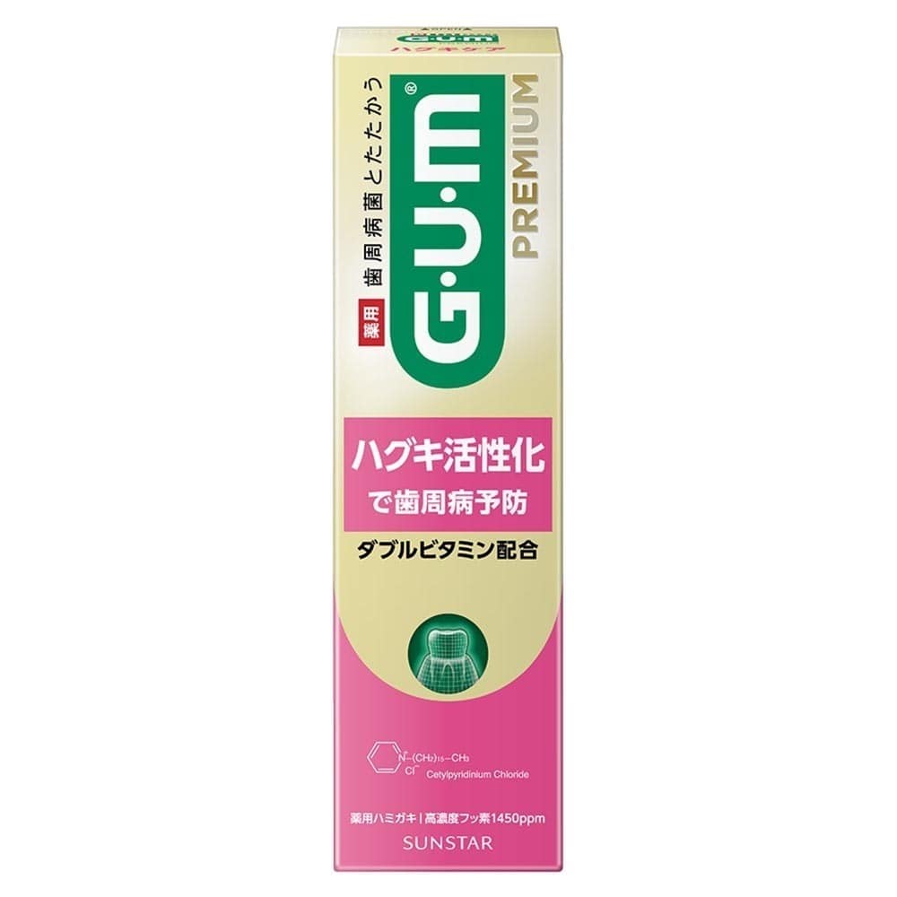 GUM GUM プレミアムデンタルペースト ハグキケア90g