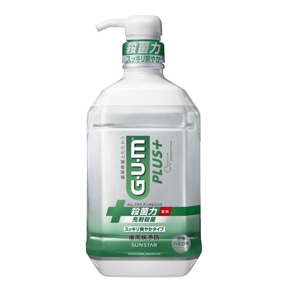 GUM GUMプラス デンタルリンス 900ml スッキリ爽やかタイプ