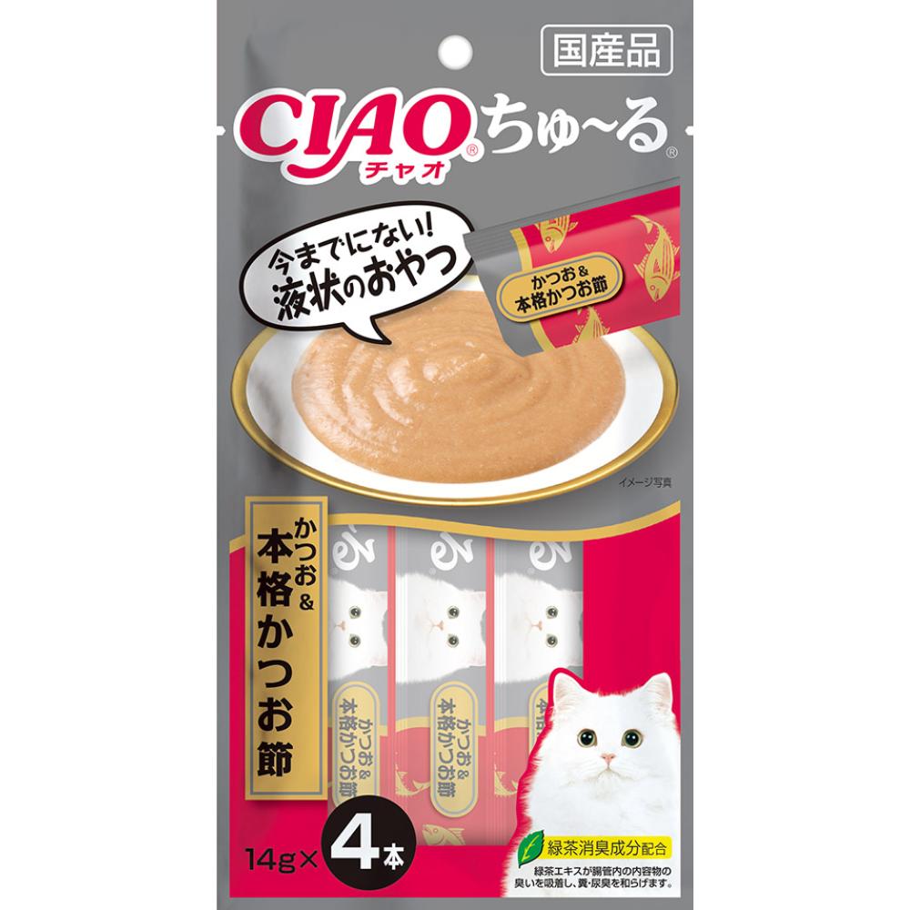 CIAO ちゅ～る 14g×4本 SC-246 かつお＆本格かつお節