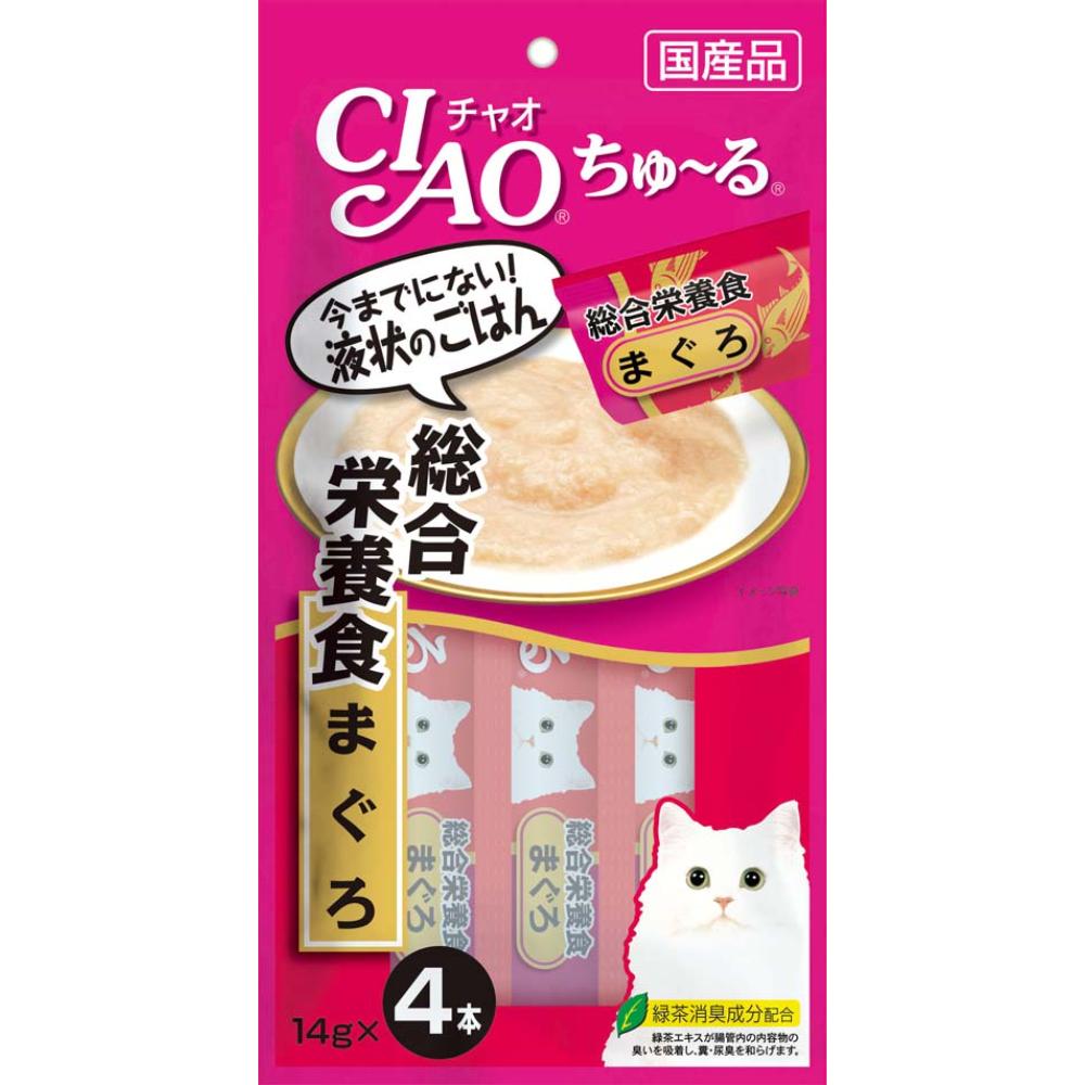 CIAO ちゅ～る 総合栄養食 14g×4本 SC-147 まぐろ