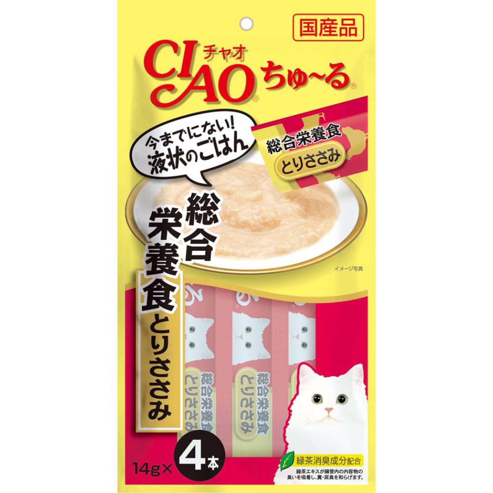 CIAO ちゅ～る 総合栄養食 14g×4本 SC-148 とりささみ