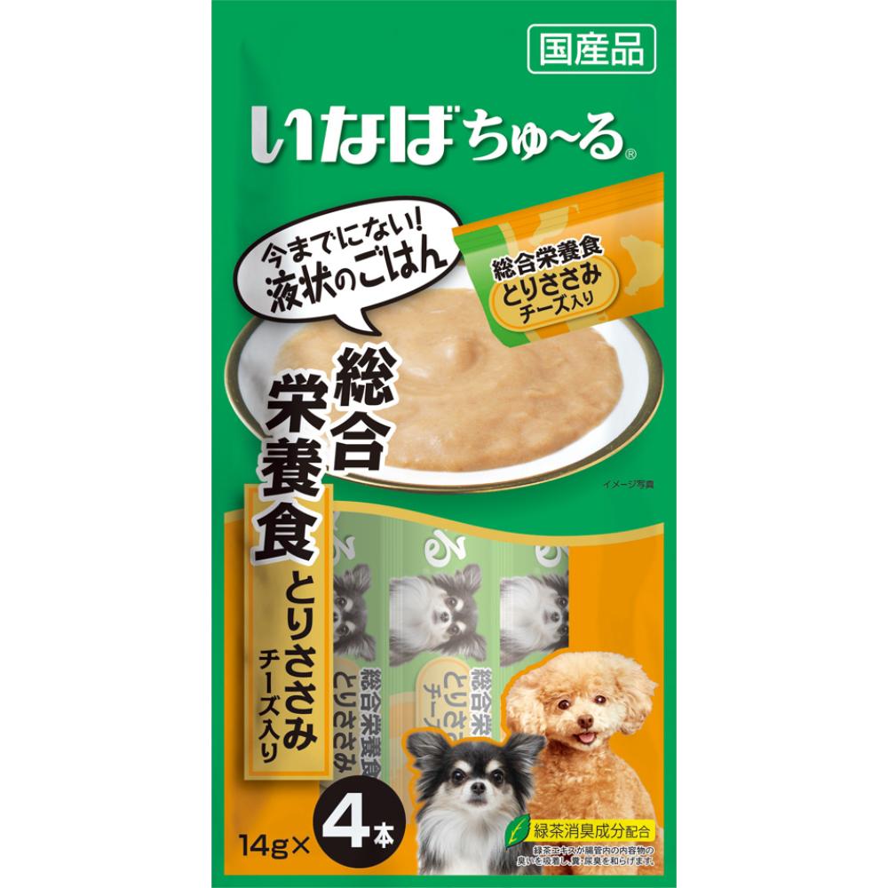 いなば ちゅ～る 総合栄養食 14g×4本 D-107 とりささみ_チーズ入り