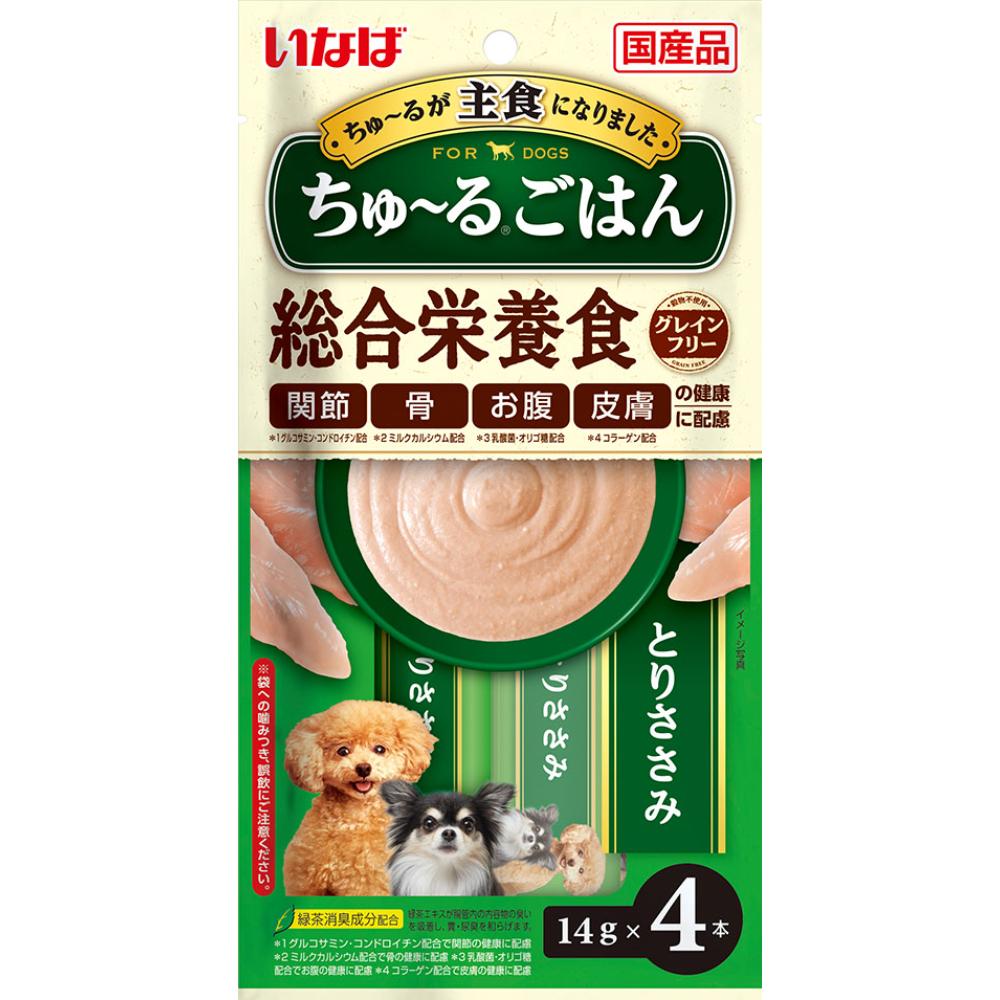 いなば ちゅ～るごはん 14g×4本 DS-241 とりささみ