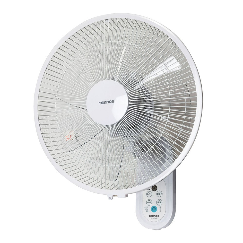 TEKNOS 35cmDCフルリモコン壁掛け扇