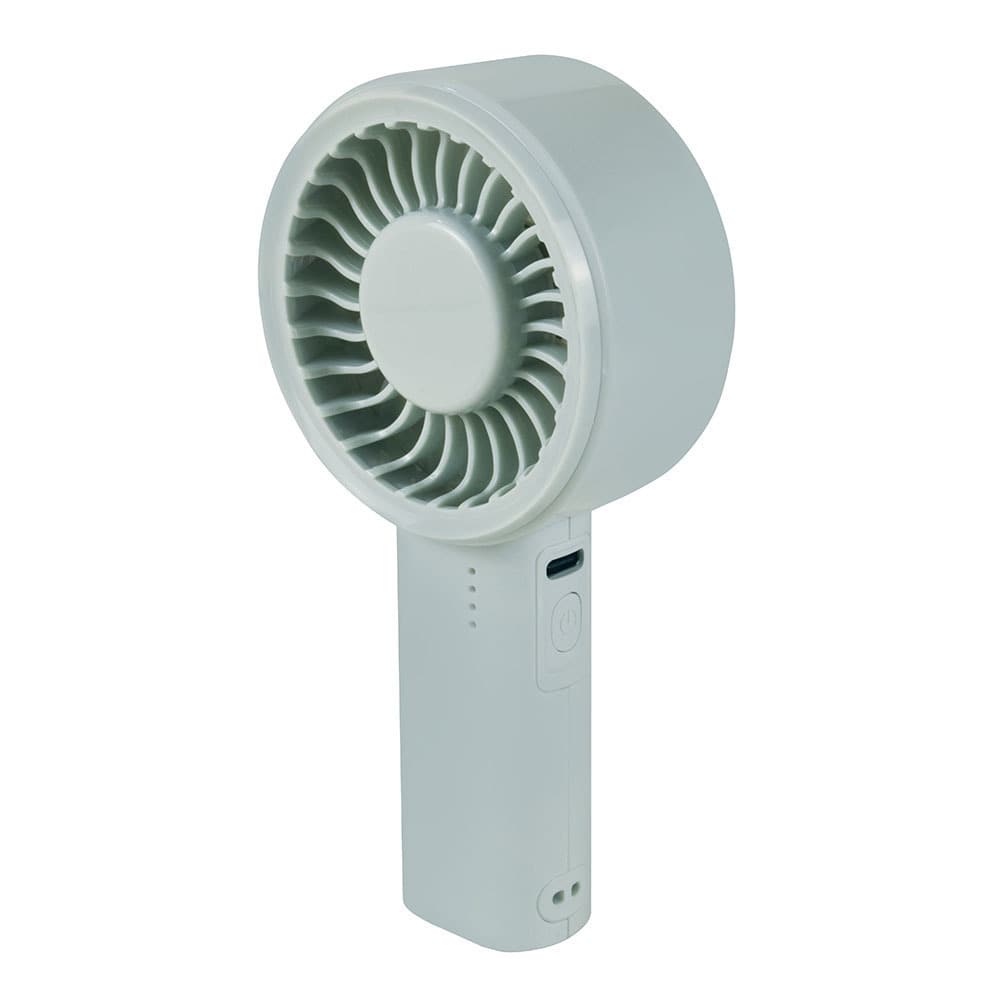 TEKNOS USBハンディファンハンディファン 大風量 ミニサイズ ライトブルー