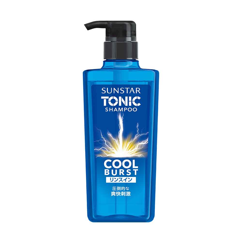 サンスター トニックシャンプーCOOL BURST 本体460ml 21771 リンスインシャンプー