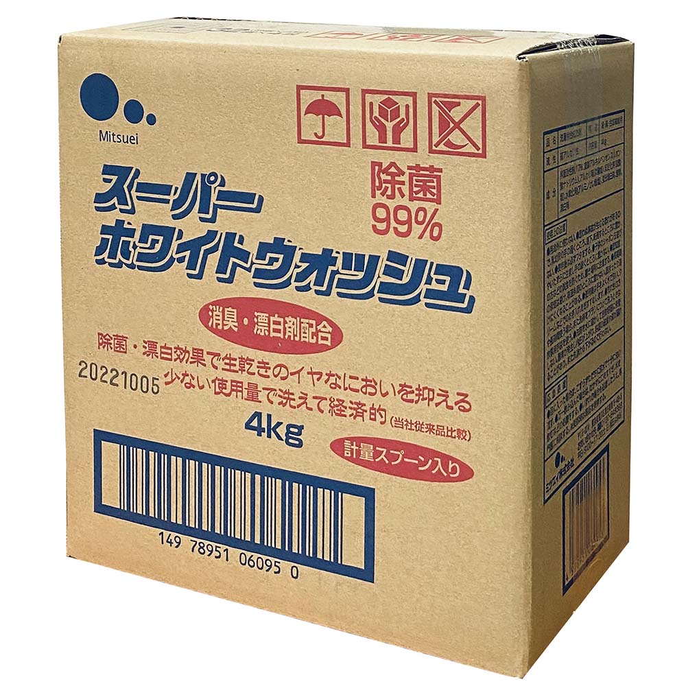 スーパーホワイトウォッシュ4kg 331223