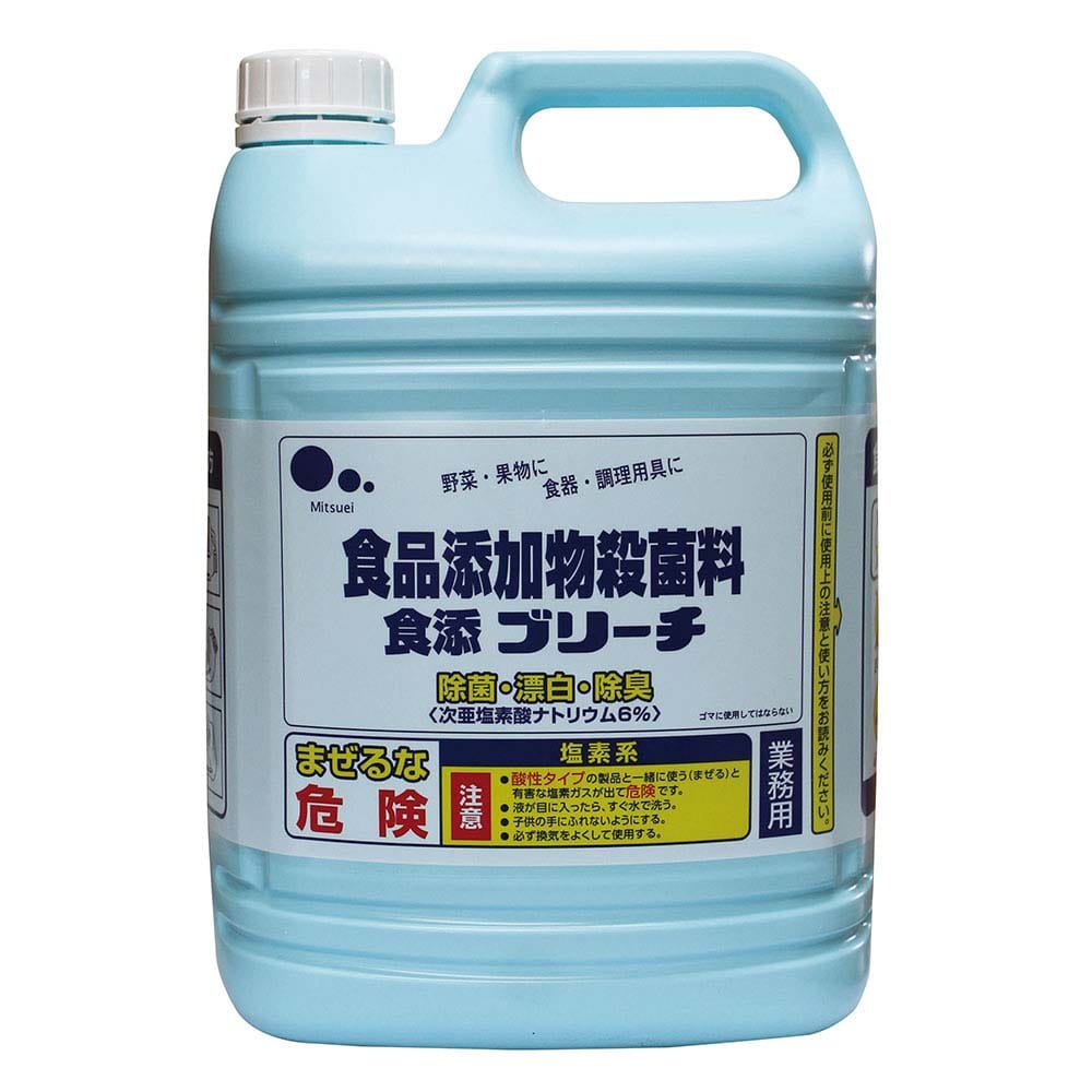 【3個】業務用食添ブリーチ5kg 220666