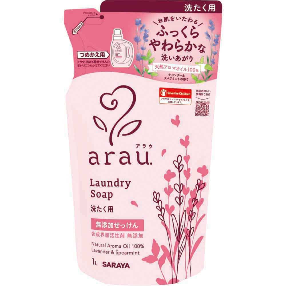 アラウ. 　洗たく用せっけん　詰替用　1L