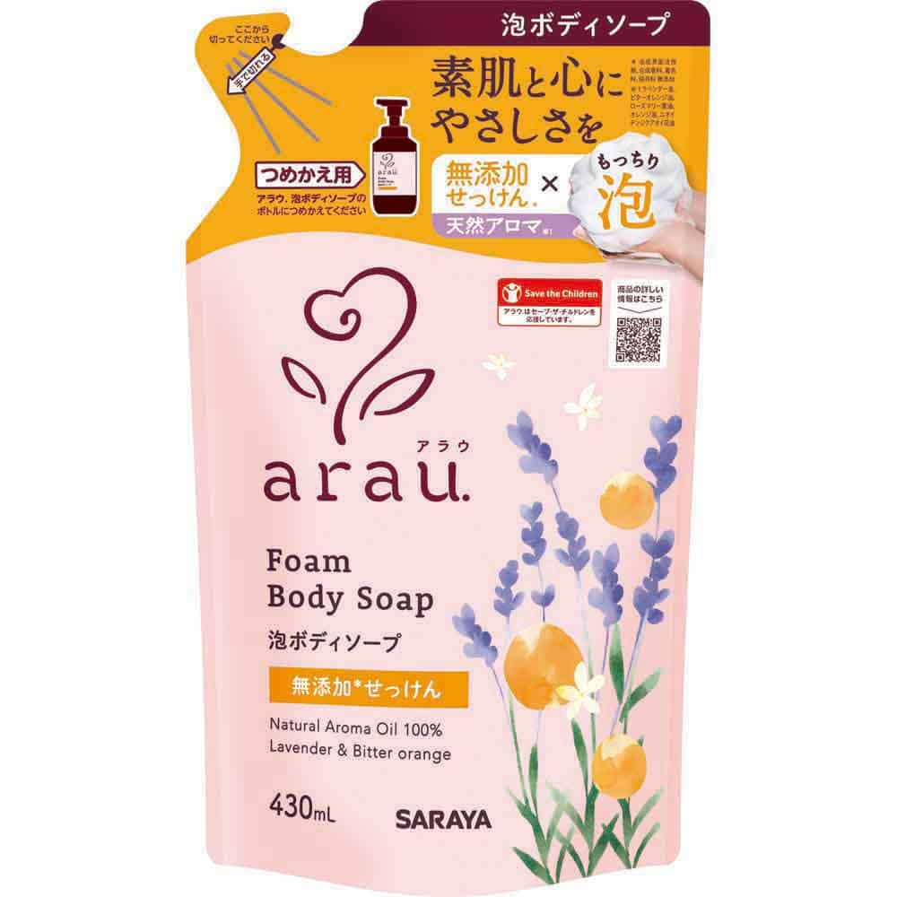 アラウ. 　泡ボディソープ　詰替用　430ml