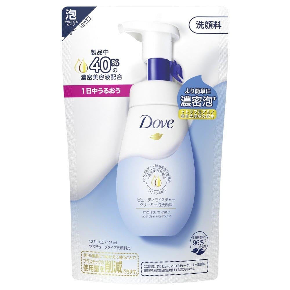 ダヴ ダヴ ビューティモイスチャー クリーミー泡洗顔料 詰め替え用 125ml