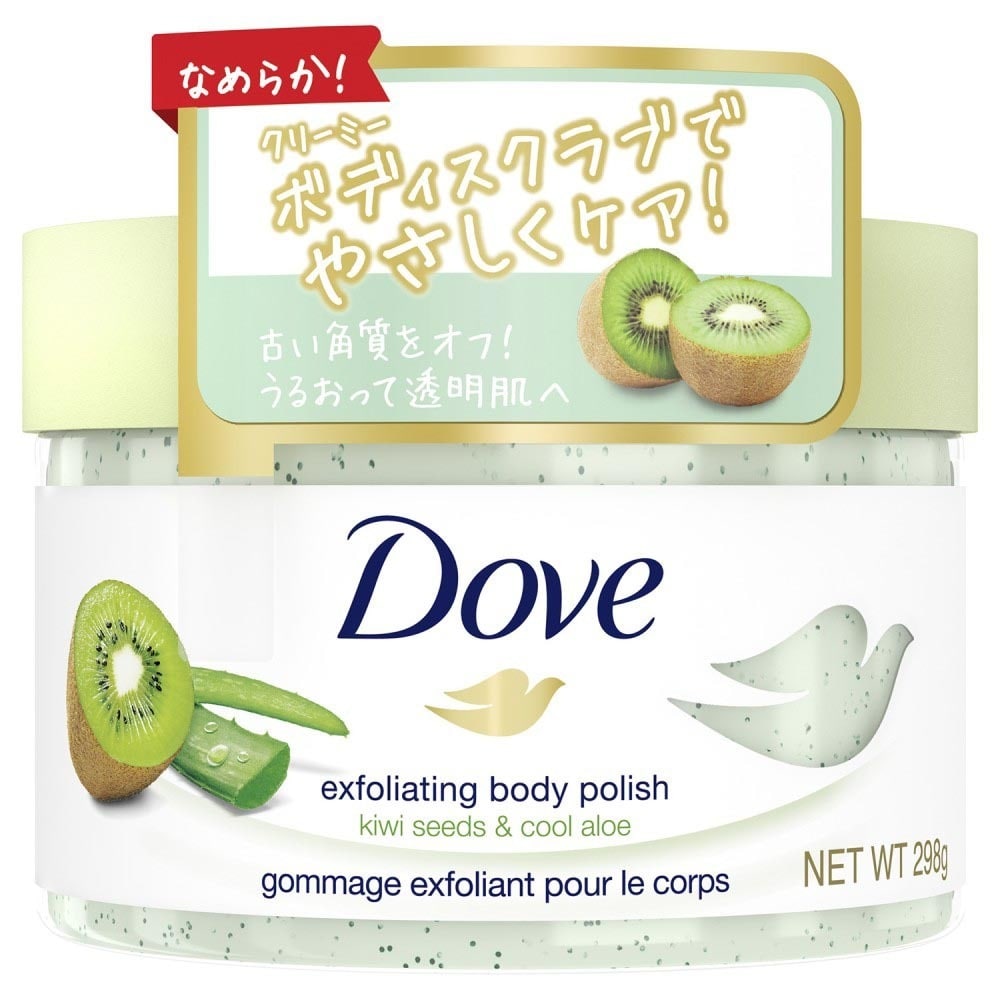 ダヴ ダヴ ふわとろクリーミースクラブ 298g キウイ＆アロエ
