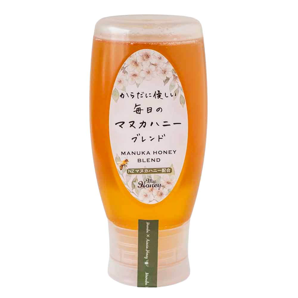 MY HONEY からだに優しい毎日のマヌカハニーブレンド300g 【時間指定不可】【代引不可】【同梱不可】