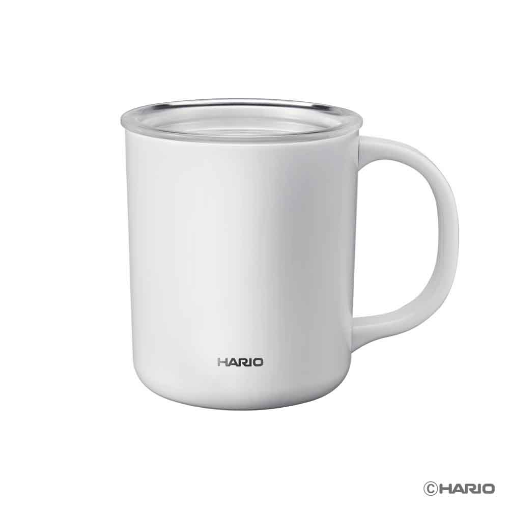 HARIO セラミック 真空二重保温マグ 470ml CMG-470-W ホワイト