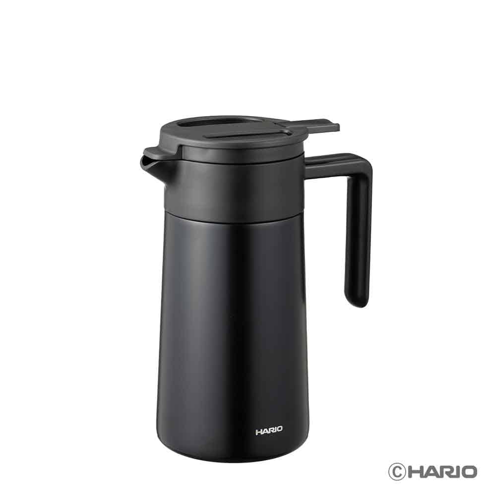 HARIO セラミック 真空二重保温ポット 600ml CHP-600-B ブラック