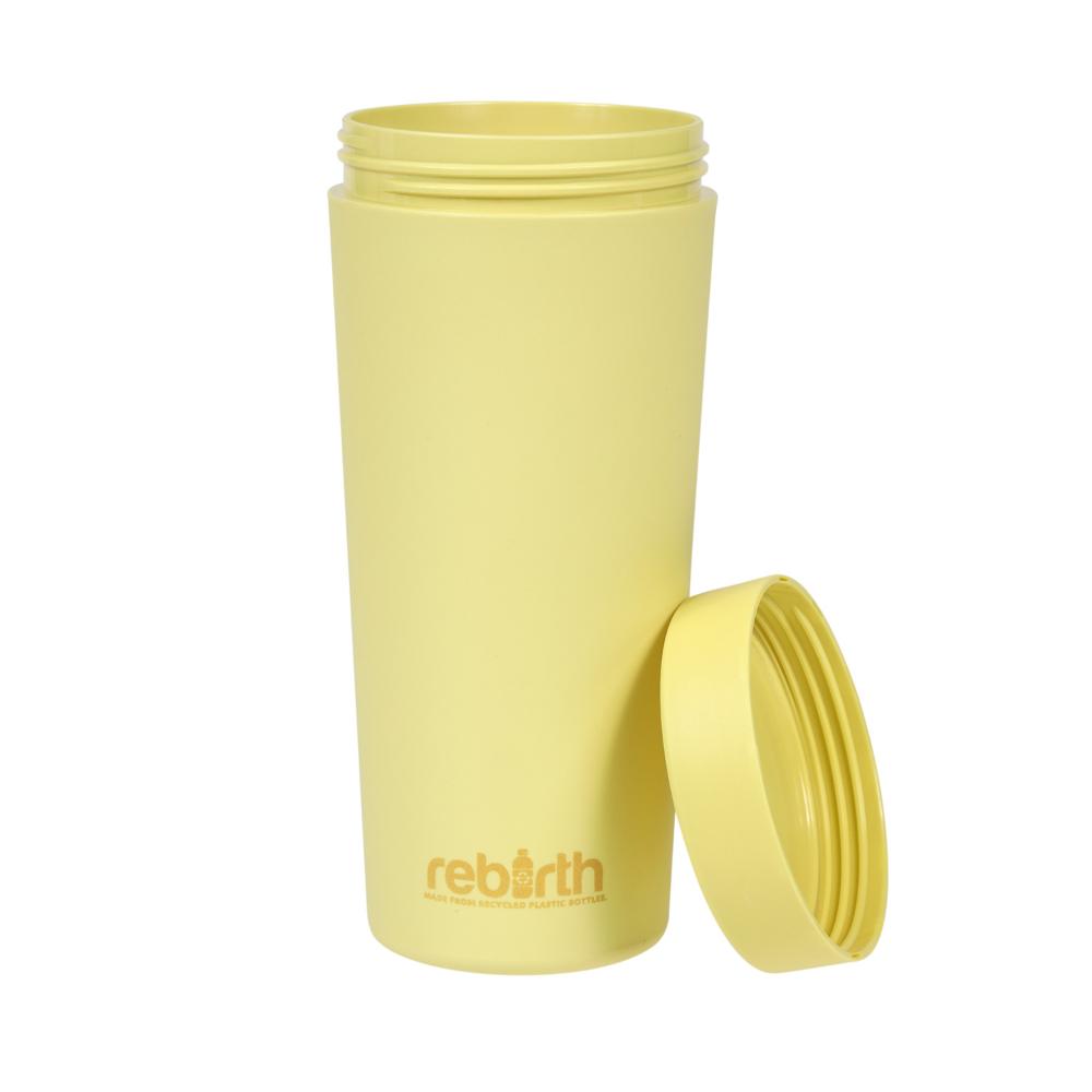 rebirth（リバース） Asue フタ付きタンブラー 500ml レモンイエロー
