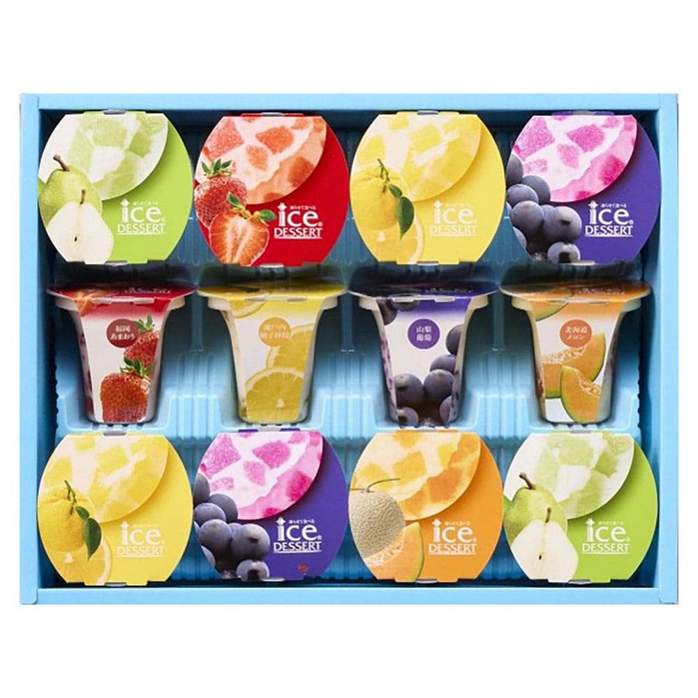 ひととえ ひととえ 凍らせて食べる アイスデザート（国産フルーツ入り） IDF-30 【時間指定不可】【代引不可】【同梱不可】