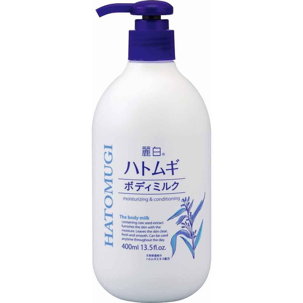 麗白 ハトムギ ボディミルク 400ml