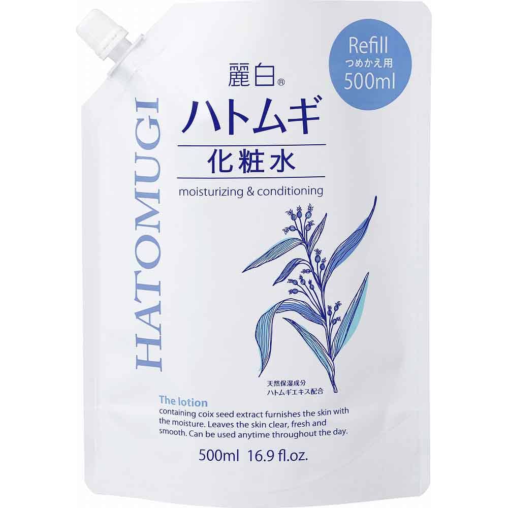 【2個セット】麗白 ハトムギ 化粧水 詰替 500ml