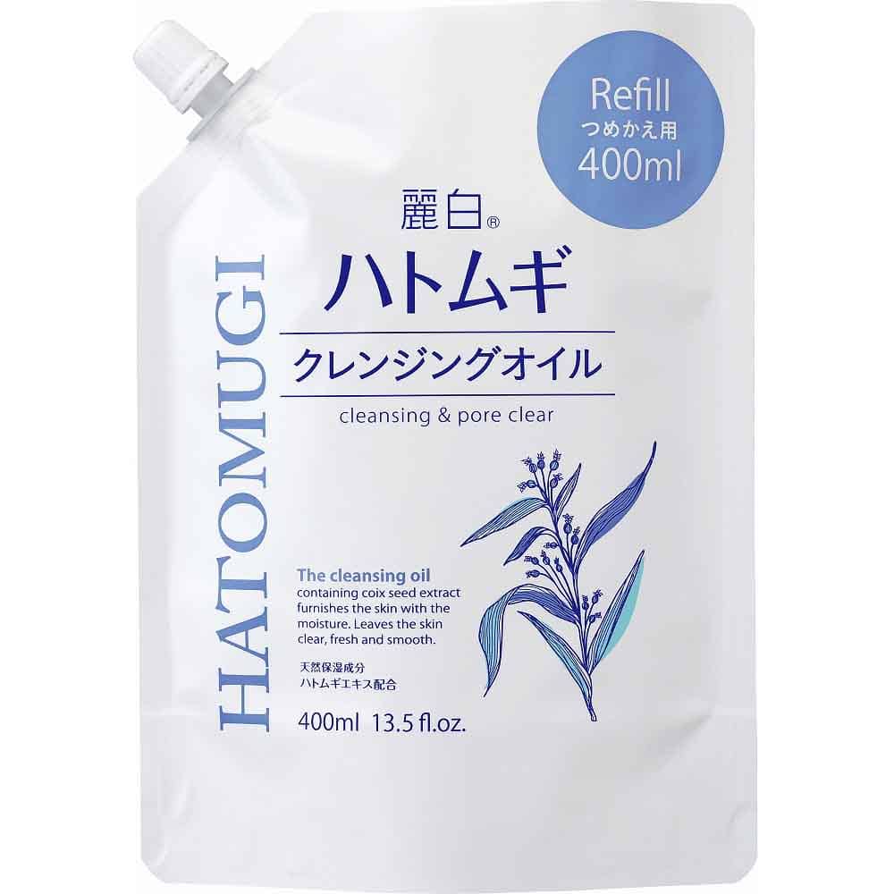 麗白 ハトムギ クレンジングオイル 詰替 400ml