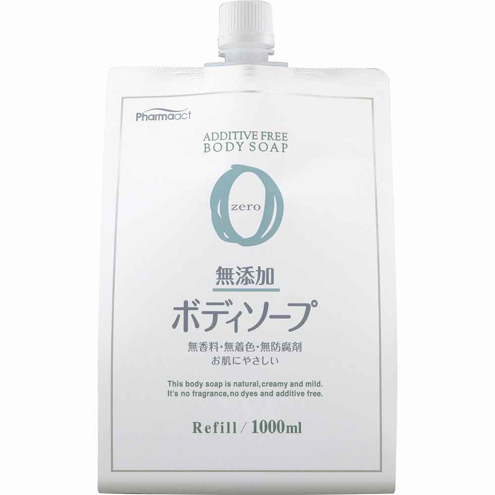 【3個セット】ファーマアクト 無添加 ボディソープ 詰替 大容量 1000ml