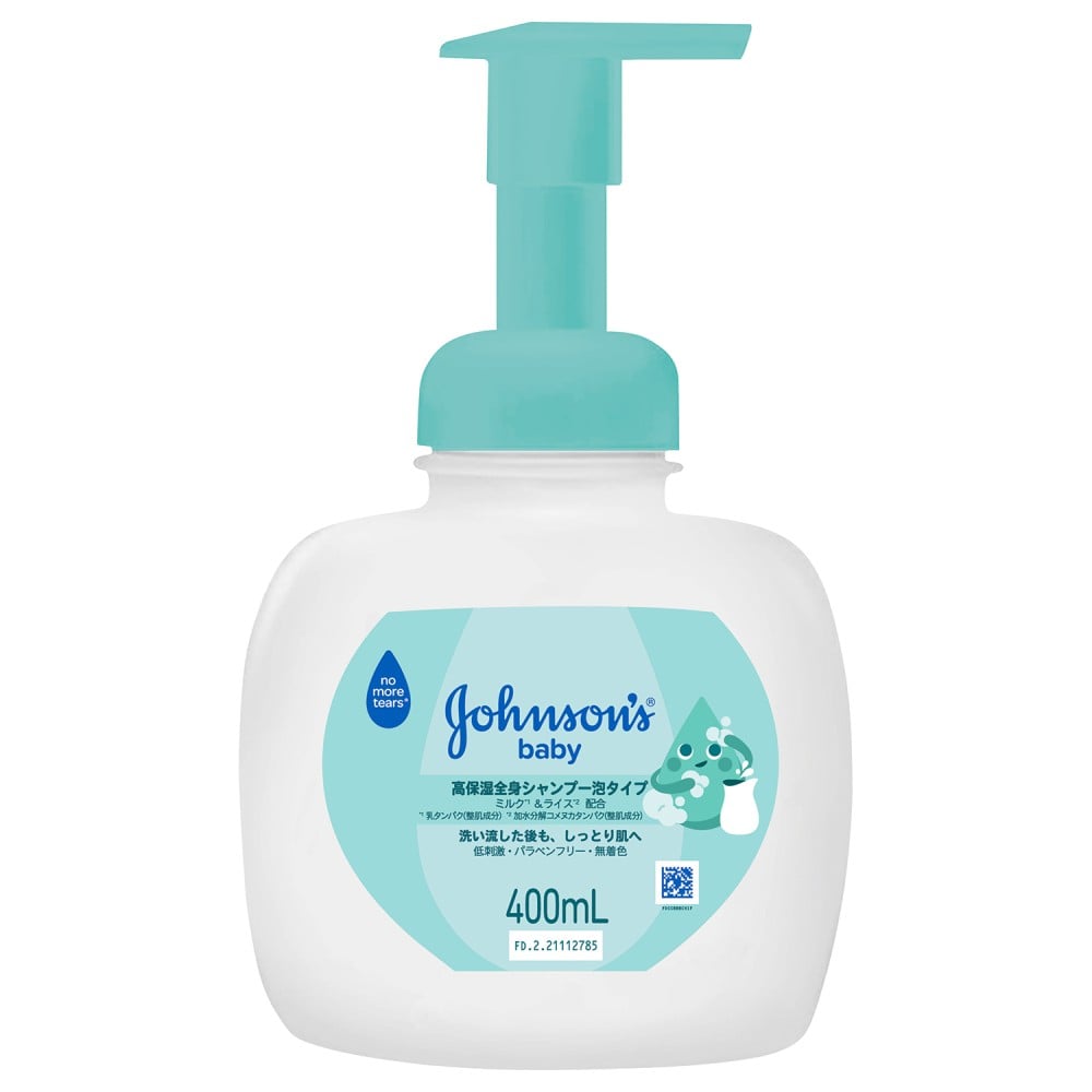 ジョンソンベビー ジョンソンベビー M&R 高保湿全身シャンプー 泡タイプ 本体 400ml