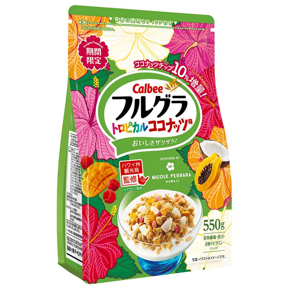 カルビー フルグラ トロピカルココナッツ味 550g