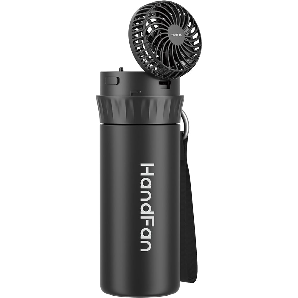 ファン付ステンレスボトル 500ml SB-WPF500-BK ブラック