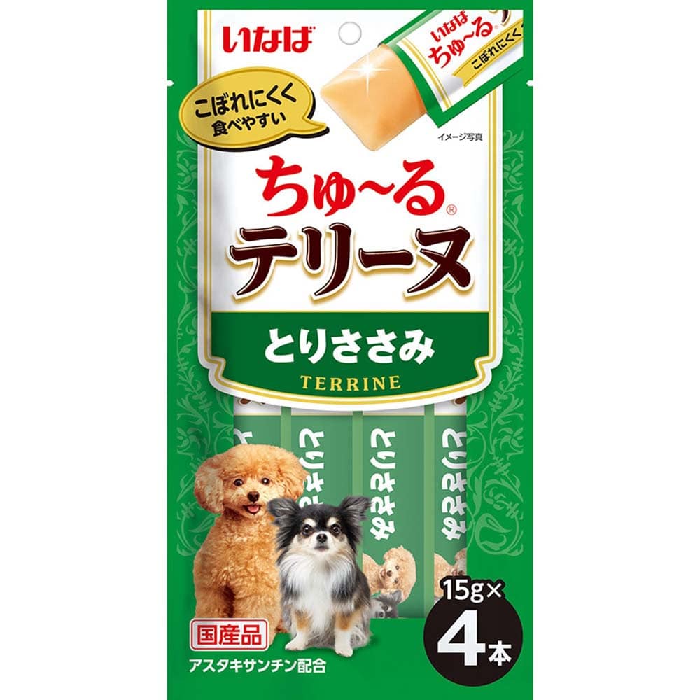 いなば ちゅ～るテリーヌ とりささみ 15g×4本 DS-474 とりささみ味