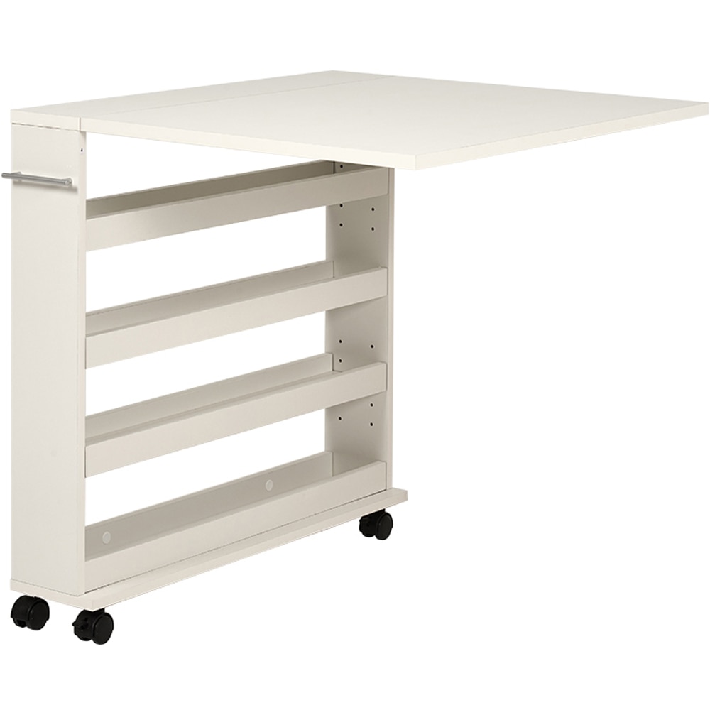 バタフライテーブル RT-1805WH ホワイト（天板75cm）