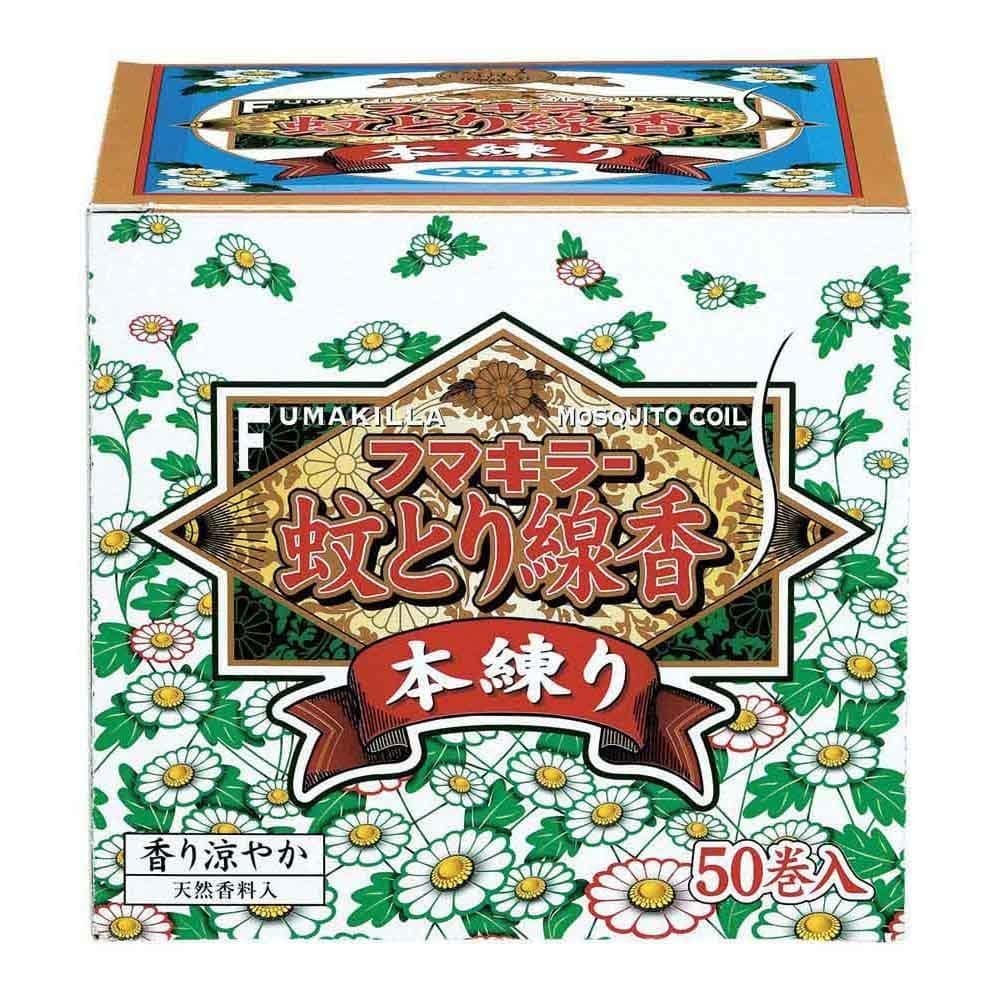 フマキラー蚊とり線香 フマキラー 蚊取り線香本練り 50巻