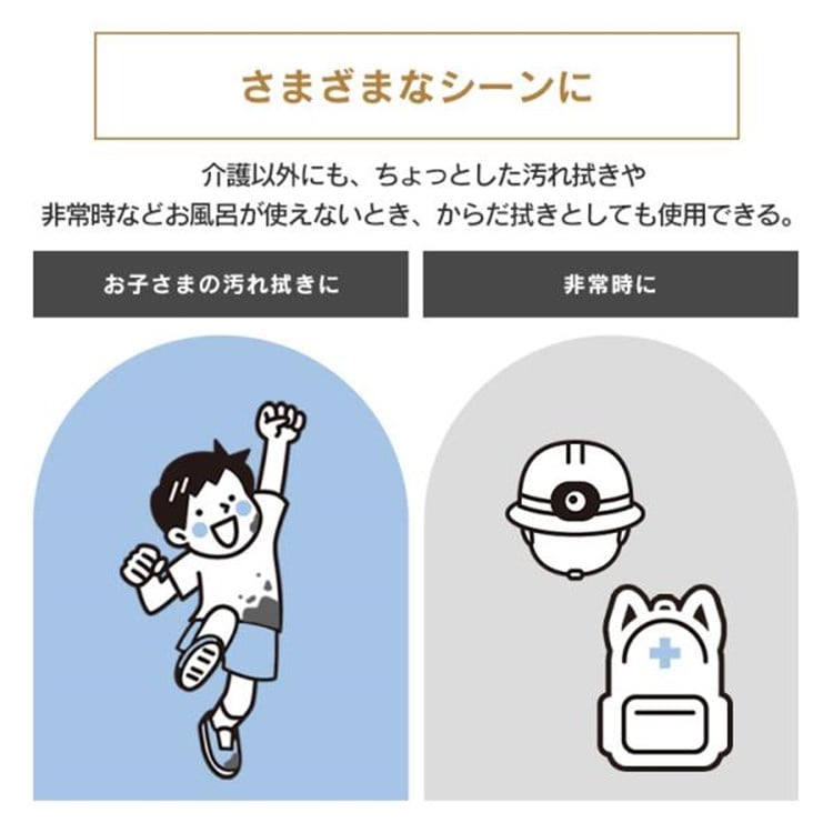 大判からだふき KRD-20 介護用品 大人用 防災 非常用