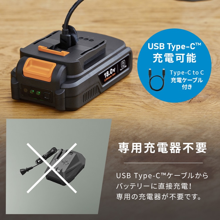 電動工具 マルチツール インパクトドライバー ヘッド 本体 セット 18V インパクト 電動ドライバー ビット バッテリー USB type-C 充電 工具 DIY 中級者 上級者 充電式 マルチギア アイリスオーヤマ JM18INS 安心延長保証対象