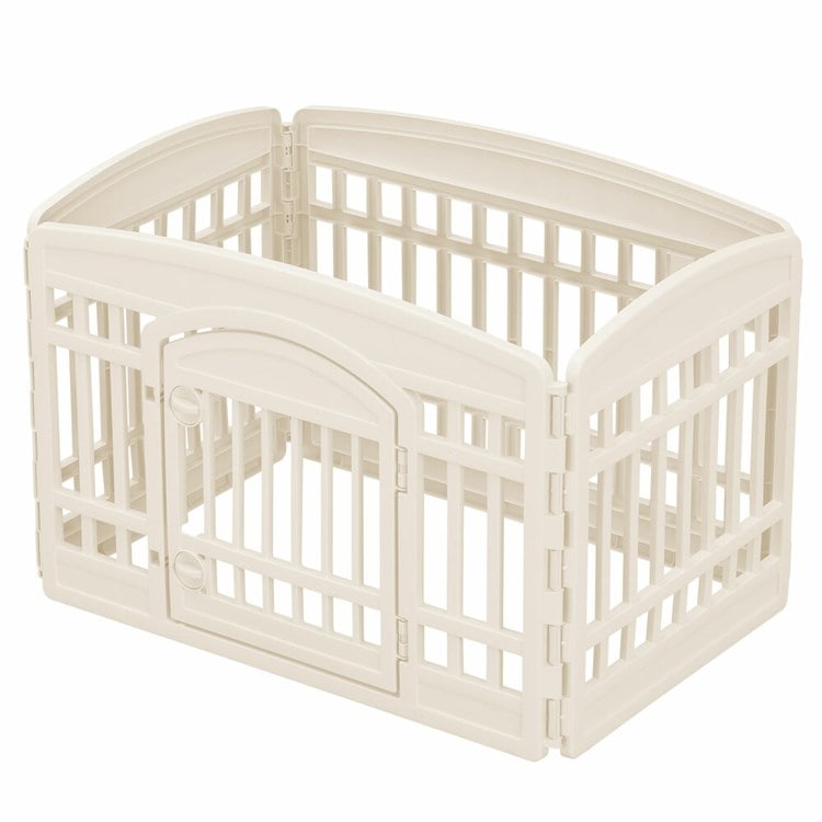 犬 ケージ Sサイズ アイリスオーヤマ 4枚 ゲージ おしゃれ 小型犬 ペットサークル サークル けーじ CIー6022 CIー604 CIー606 Sサイズ アイボリー