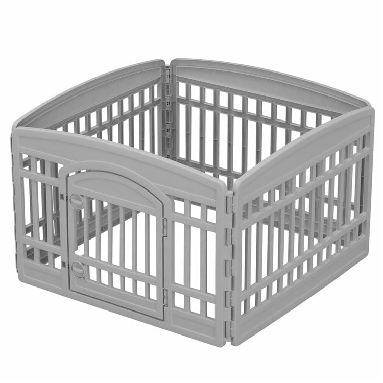 犬 ケージ Mサイズ アイリスオーヤマ 4枚 ゲージ おしゃれ 小型犬 ペットサークル サークル けーじ CIー6022 CIー604 CIー606 Mサイズ アイボリー