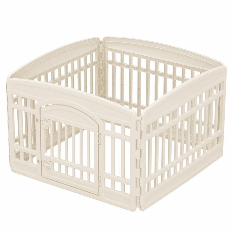 犬 ケージ Mサイズ アイリスオーヤマ 4枚 ゲージ おしゃれ 小型犬 ペットサークル サークル けーじ CIー6022 CIー604 CIー606 Mサイズ グレー