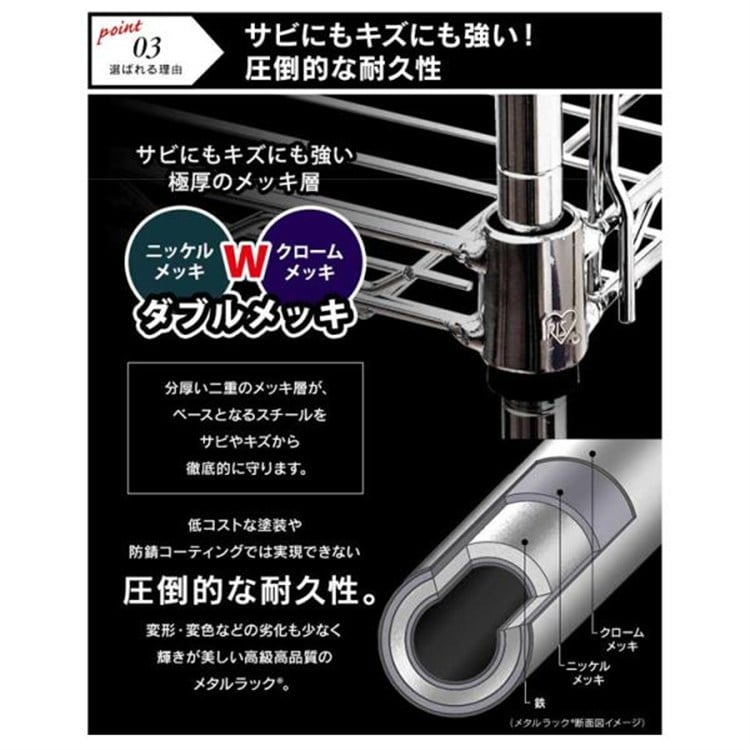 メタルラック MR-1515JK シルバー