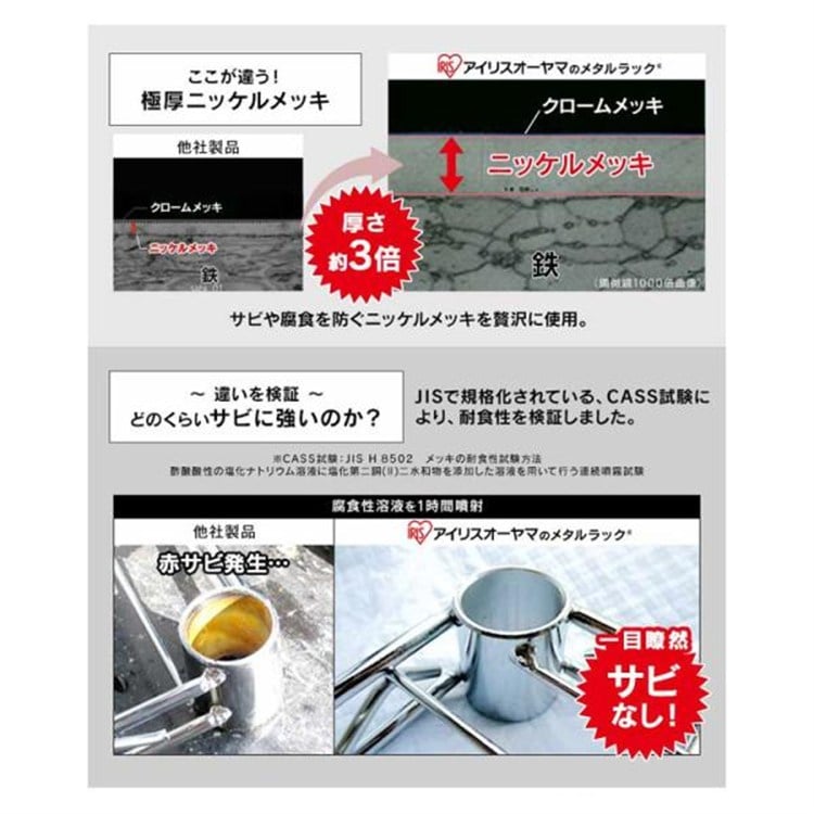 メタルラック MR-1515JK シルバー